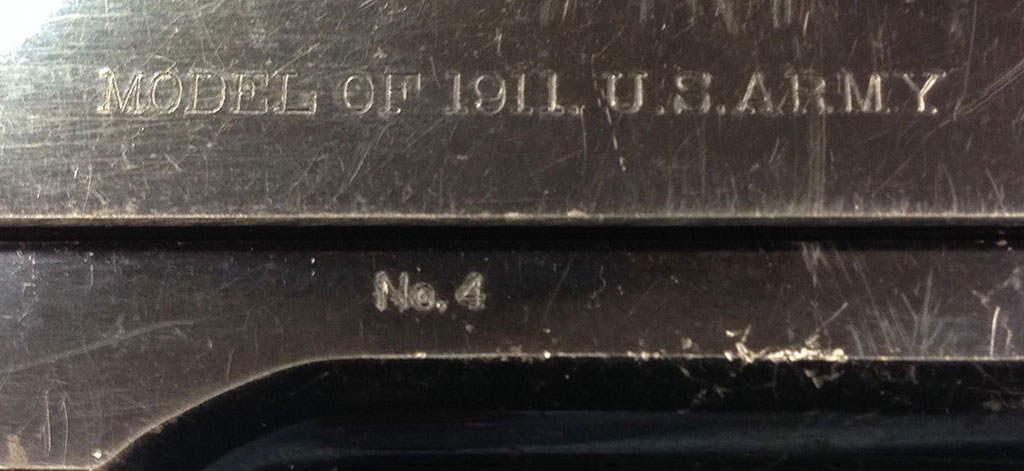 model of 1911 us army serial numbers